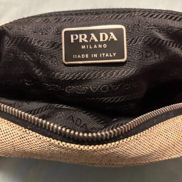 PRADA Canapa Linen Sport Messenger Bag - Picture 6 of 8